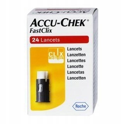 

Lancety Accu-check Fastclix 24 Sztuki
