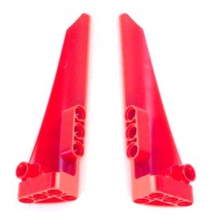 

Lego Technic 64681 64393 Panele #5 #6 czerwony