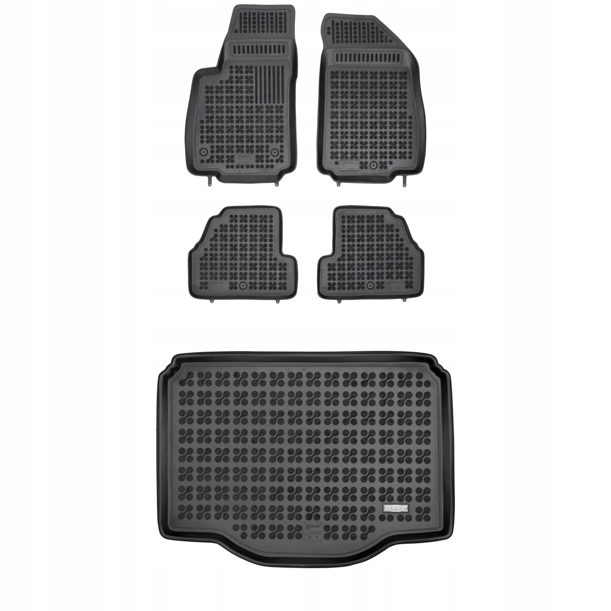 Gumowy zestaw dywaniki i mata Opel Mokka I A 2012-2017