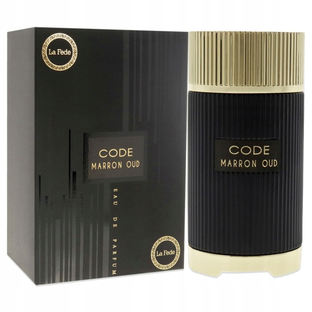 Unisex Parfém La Fede Edp Code Marron Oud 100 ml