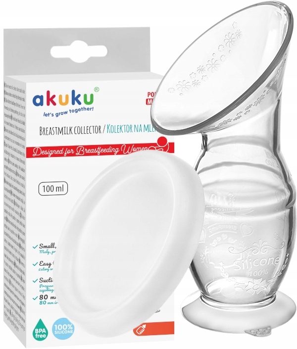 KOLEKTOR POKARMU MLEKA ODCIĄGACZ LAKTATOR MAGICZNA BUTELKA AKUKU