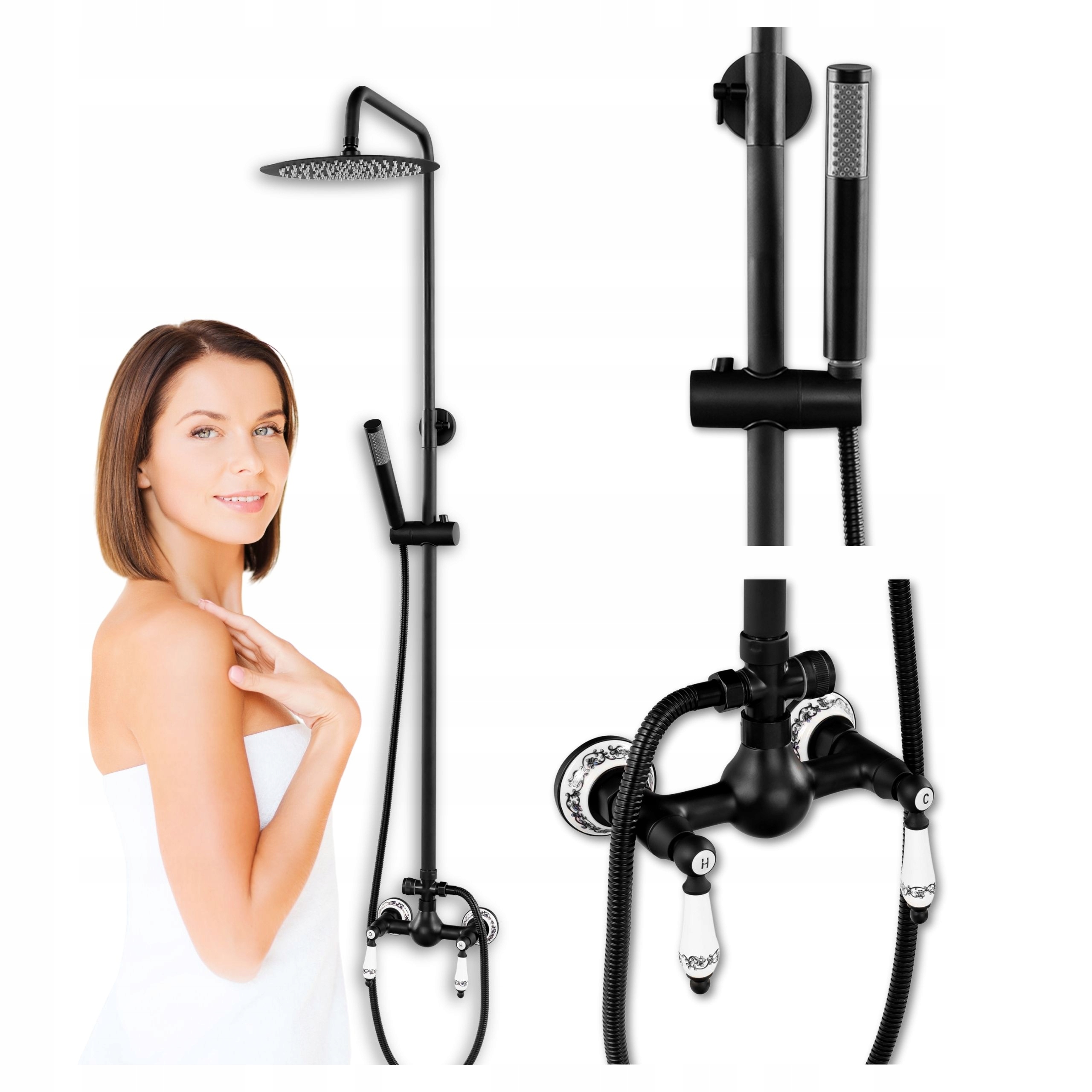 Sprchový Set Paloma Černý