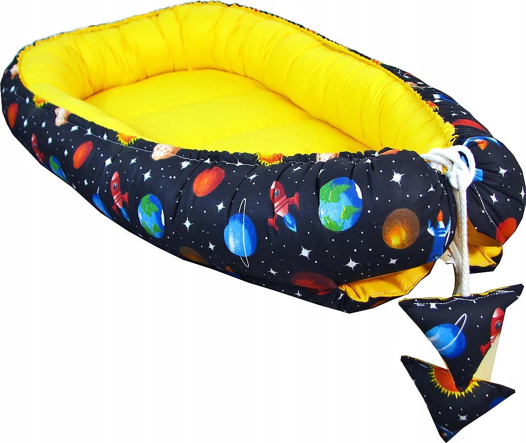 Kokon niemowlęcy, kojec dwustronny, gniazdo 2w1