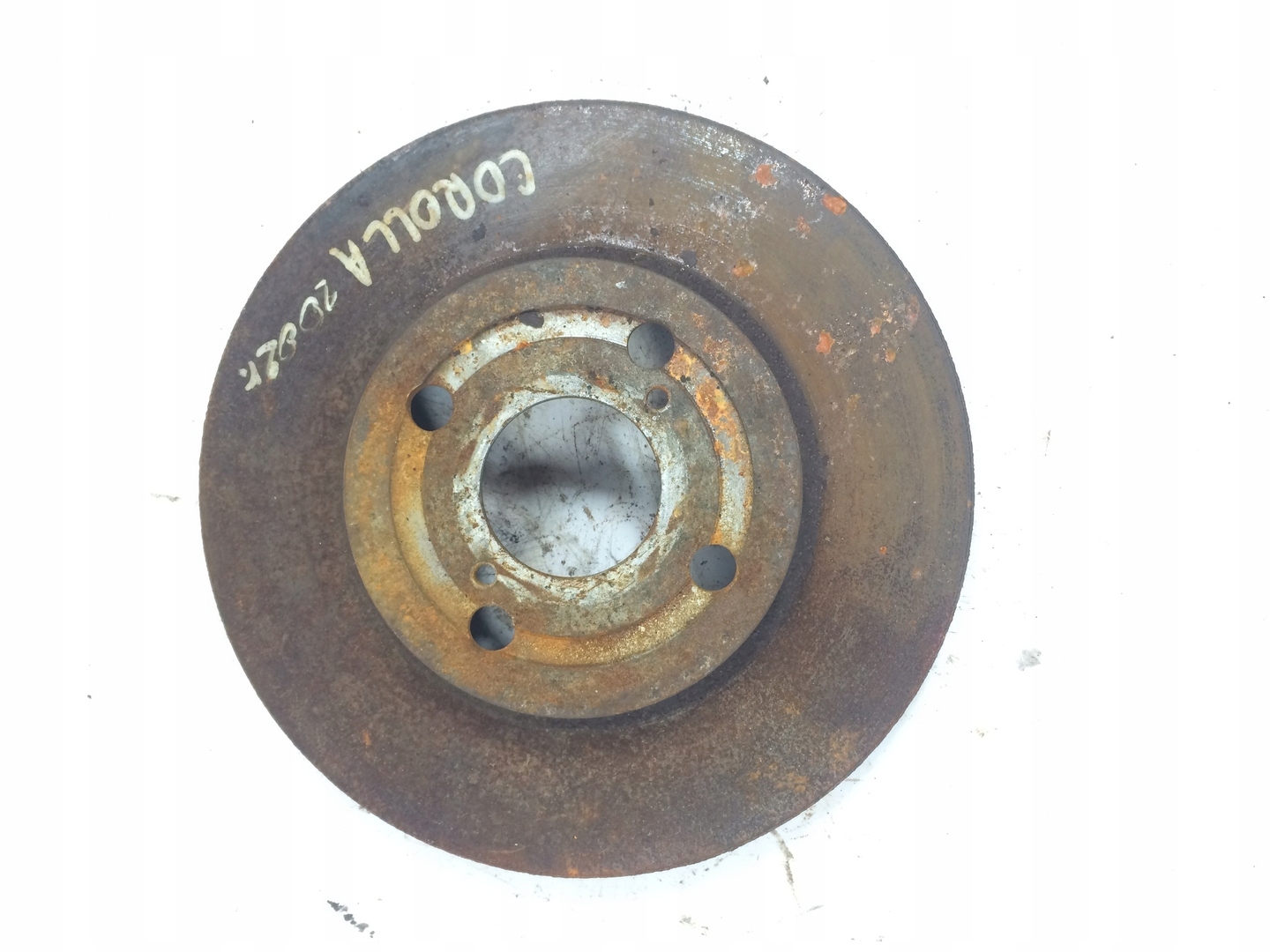 disc brake TOYOTA COROLLA TOYOTA