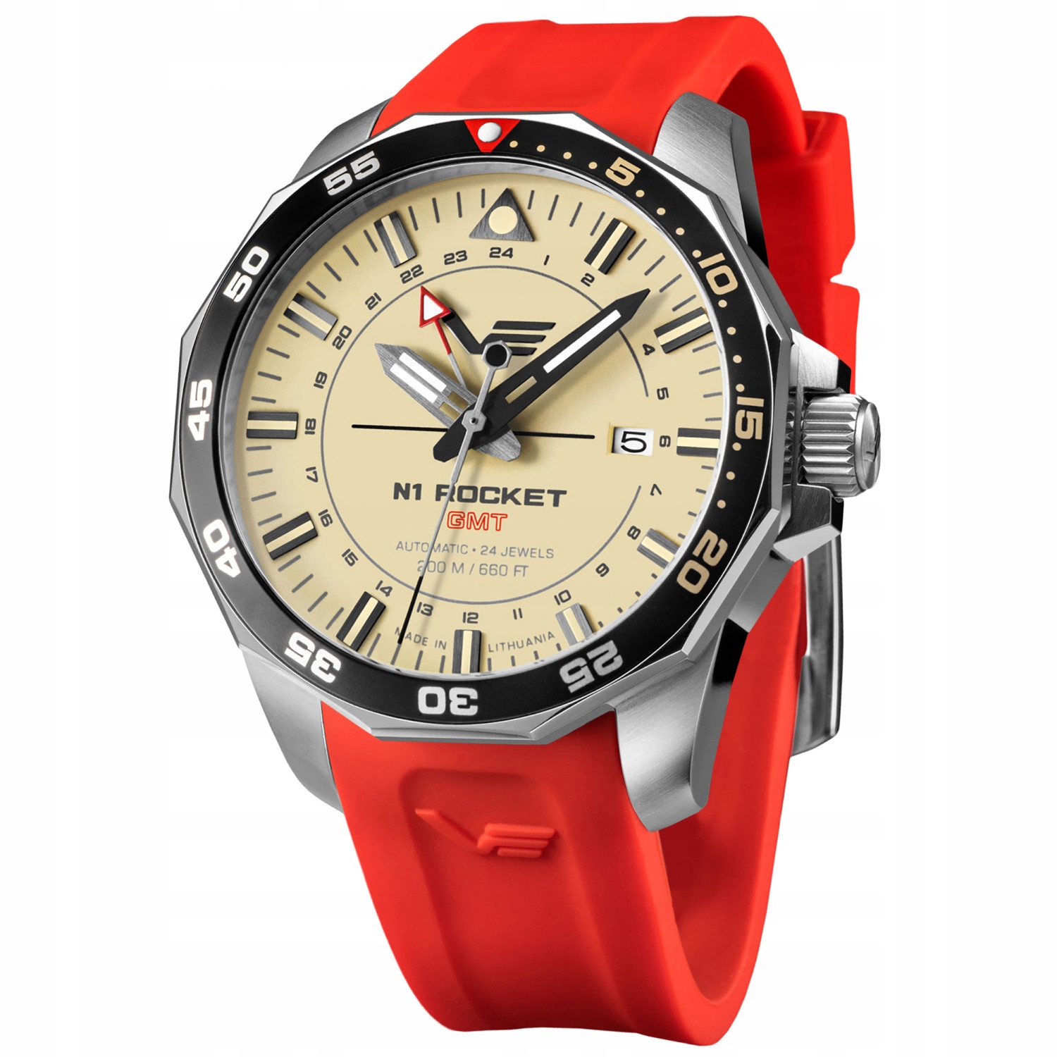 Pánské Hodinky Vostok Europe NH34-225A713SR červené