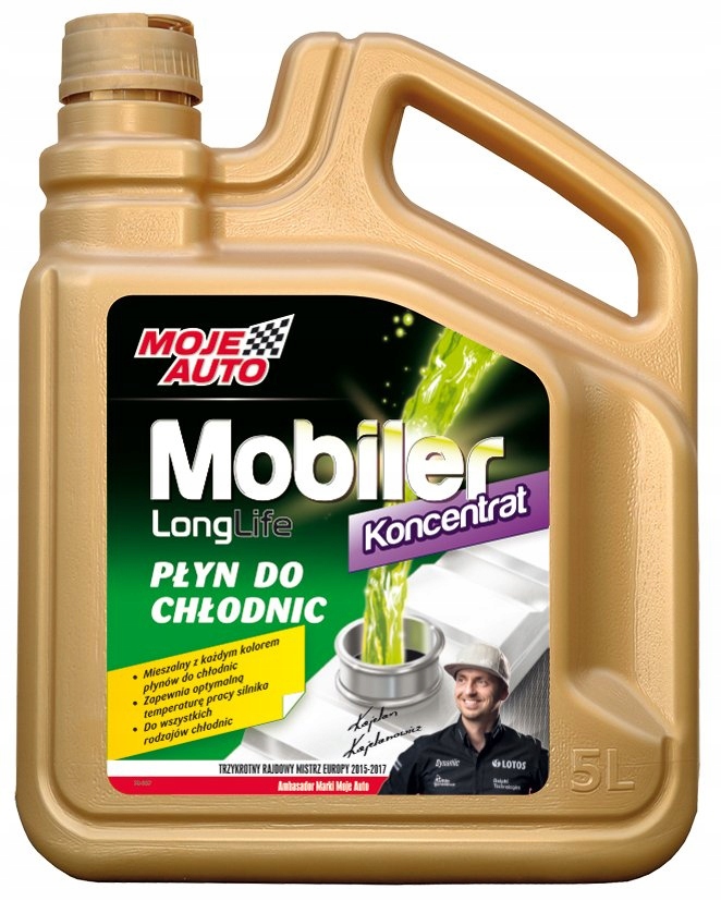 

Płyn do Chłodnic Mobiler Moje Auto Koncentrat 5L