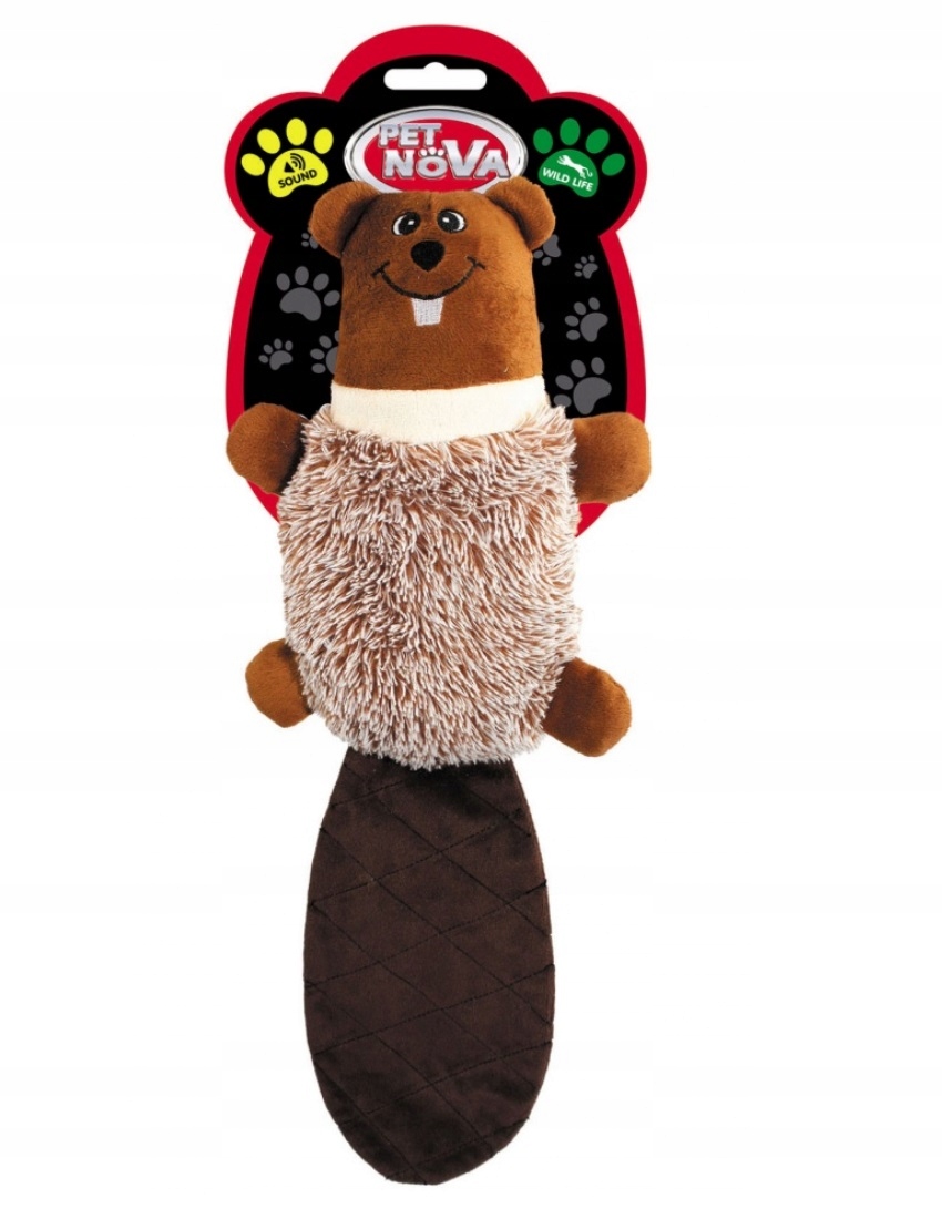 

Pet-nova Plu-beaver Bóbr Pluszowy Piszczący 47 CM