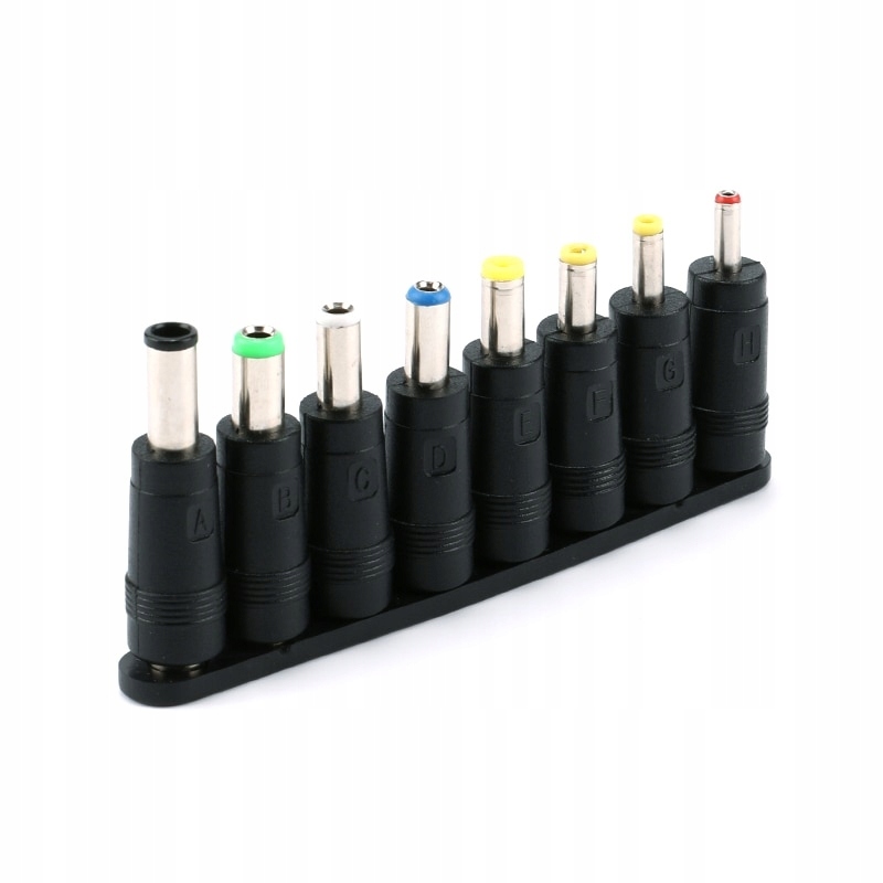 Komplet 8 adapterów wtyku zasilającego