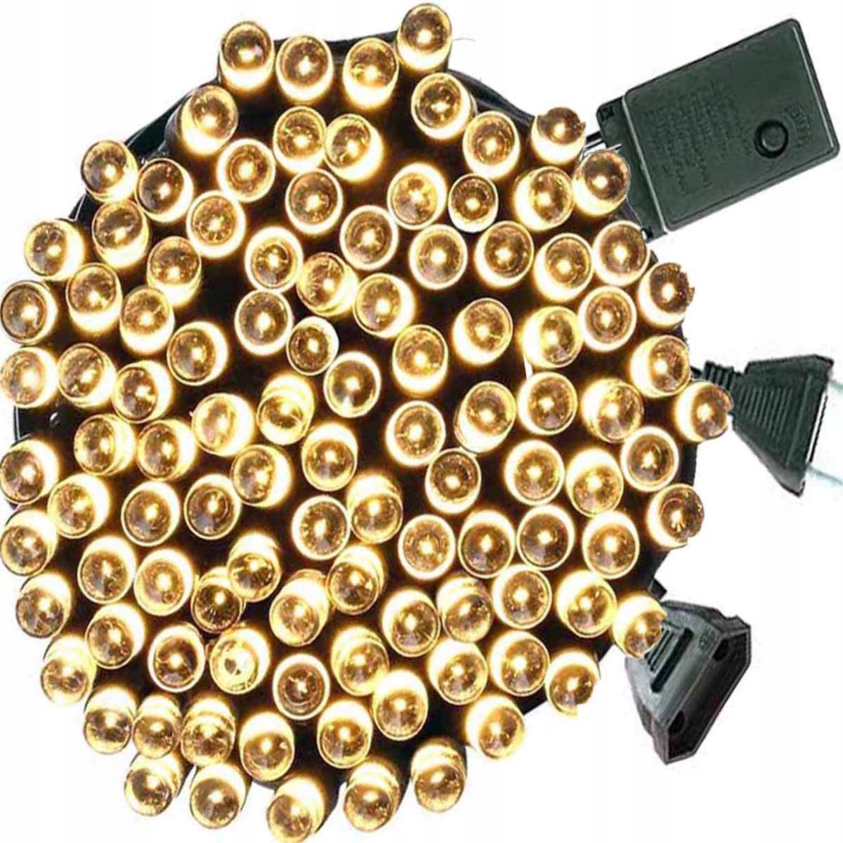 LAMPKI CHOINKOWE ŚWIATEŁKA 300 LED ZEWNĘTRZNE WEW ŚWIĄTECZNE BIAŁE CIEPŁE Marka Operum