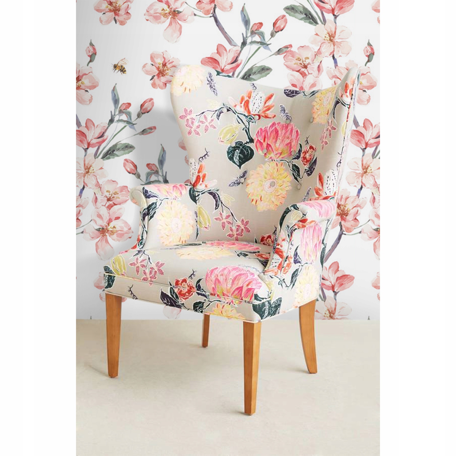 

Flizelinowa tapeta Kwitnące kwiaty 104x70 + klej