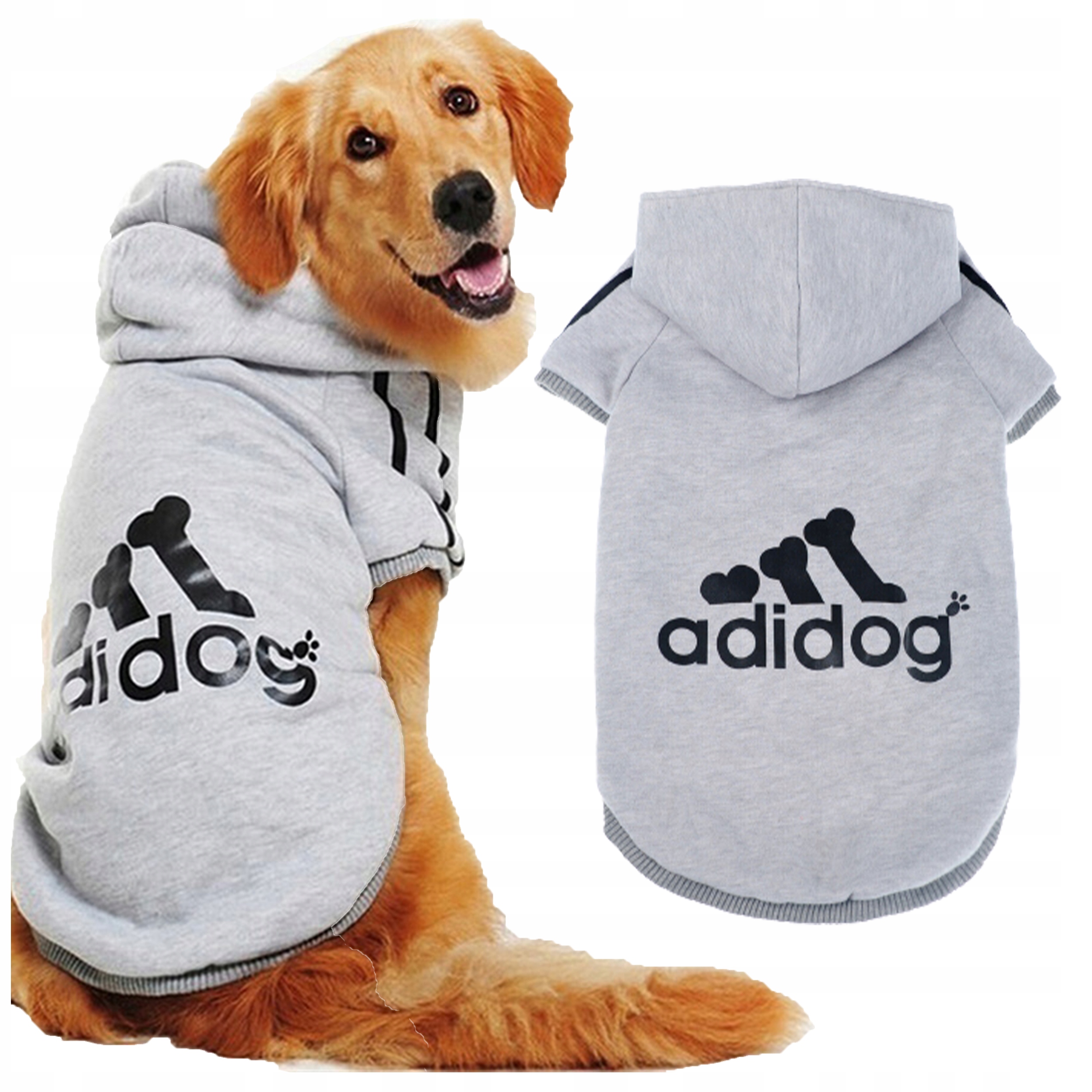 

Adidog Bluza Dla Psa Dres Ciepłe Ubranko Kaptur