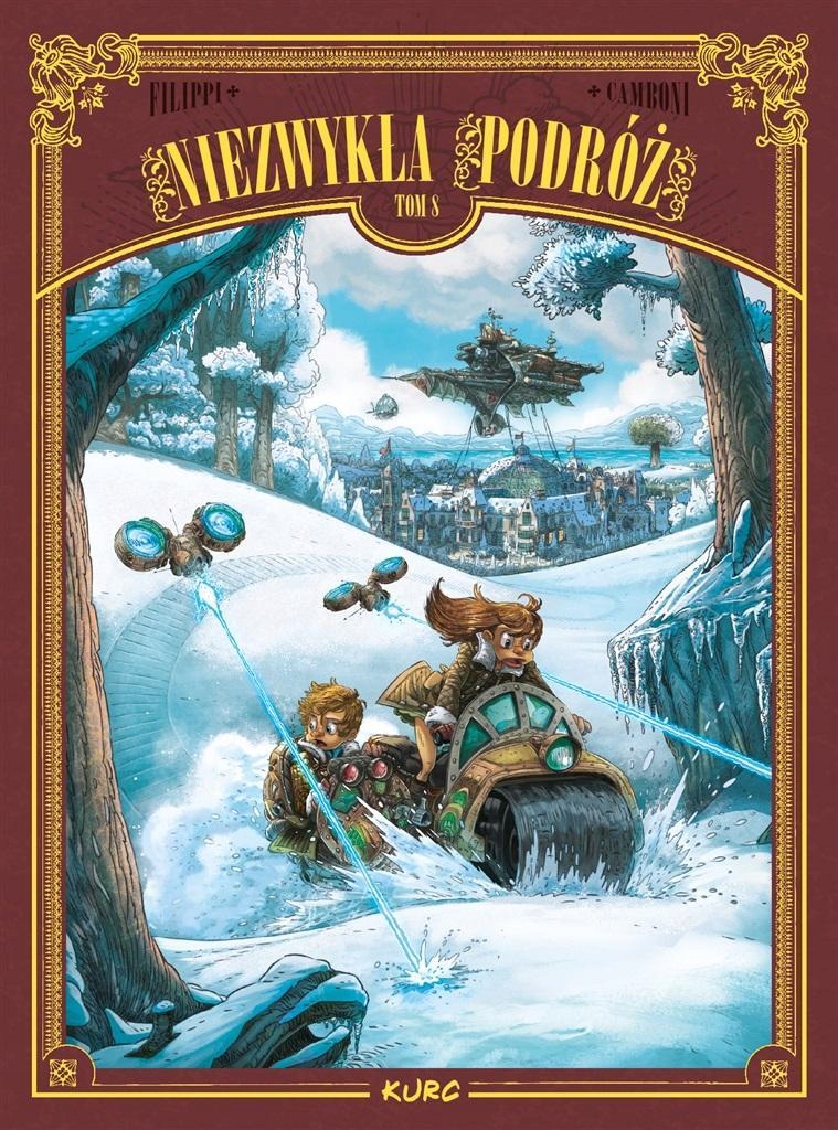 NIEZWYKŁA PODRÓŻ T.8 SILVIO CAMBONI, DENIS-PIERRE FILIPP