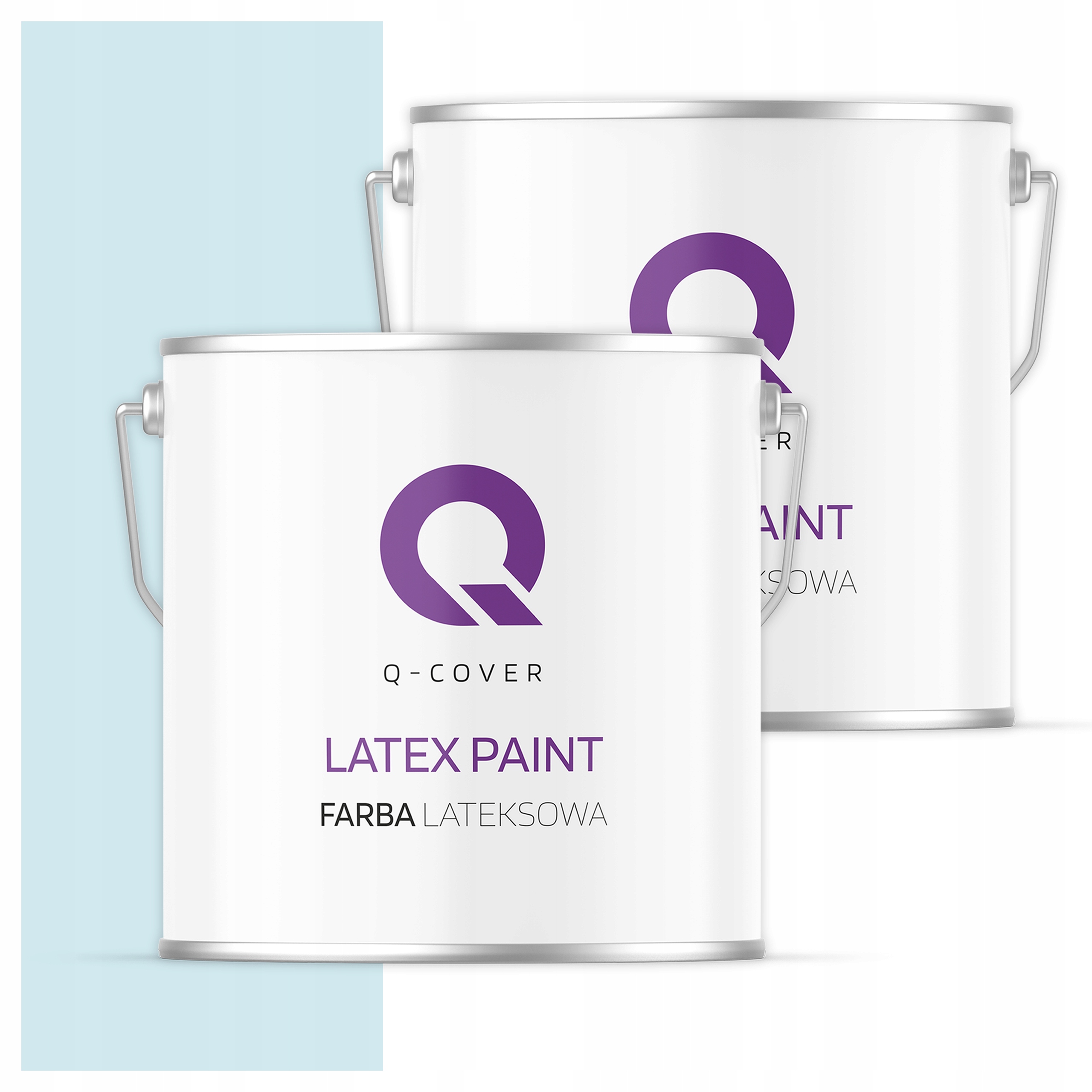 Barva vnitřní stropní barva 5L Hluboká matná barva Bílá Modrá