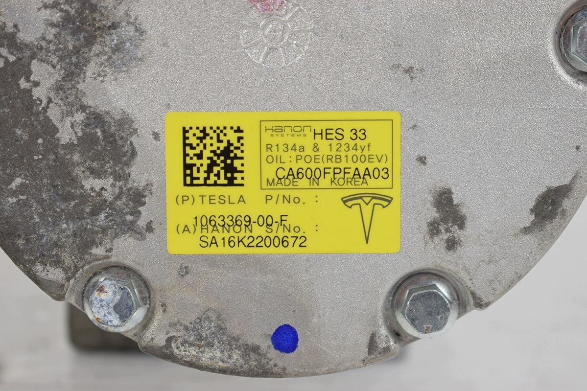 kompresor klimatizaci TESLA MODEL S X 106336900F CA600FPFAA03