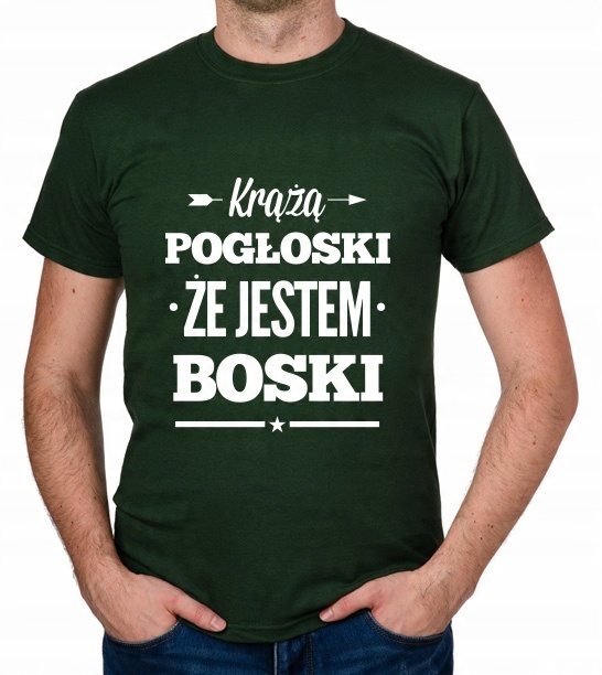 

koszulka Krążą Pogłoski Że Jestem Boski prezent