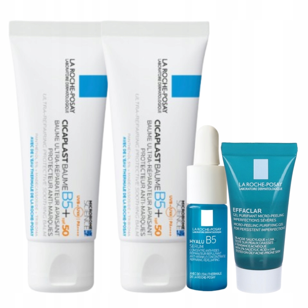 La Roche-Posay Cicaplast Baume B5 Balsam regenerujący SPF50 2PAK