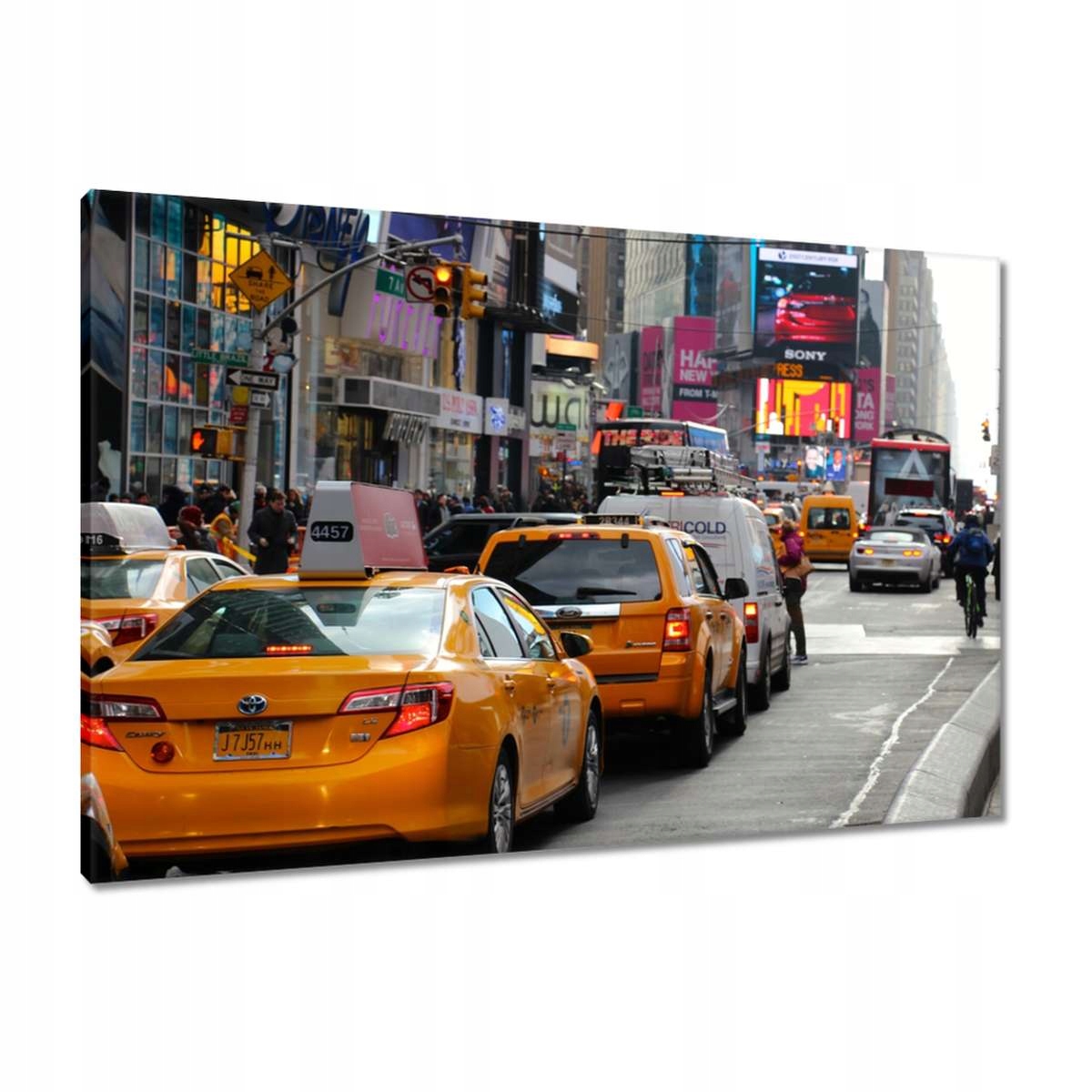 Obrazy 90x60 Taxi z New Yorku