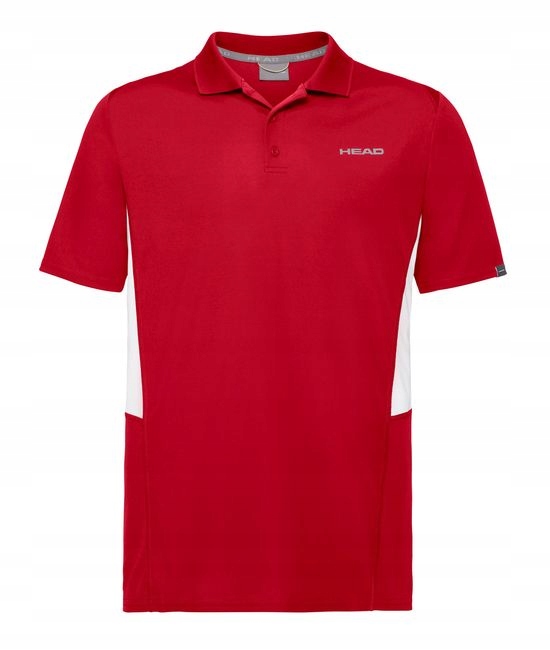 Koszulka tenisowa męska Head Club Tech Polo Czerwona XL