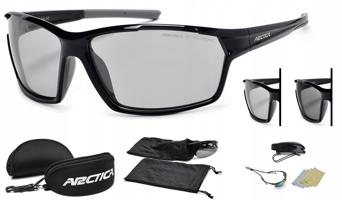 Cyklistické Brýle Arctica S-337FP Fotochrom S Polarizací, Uv Filtry, Unisex