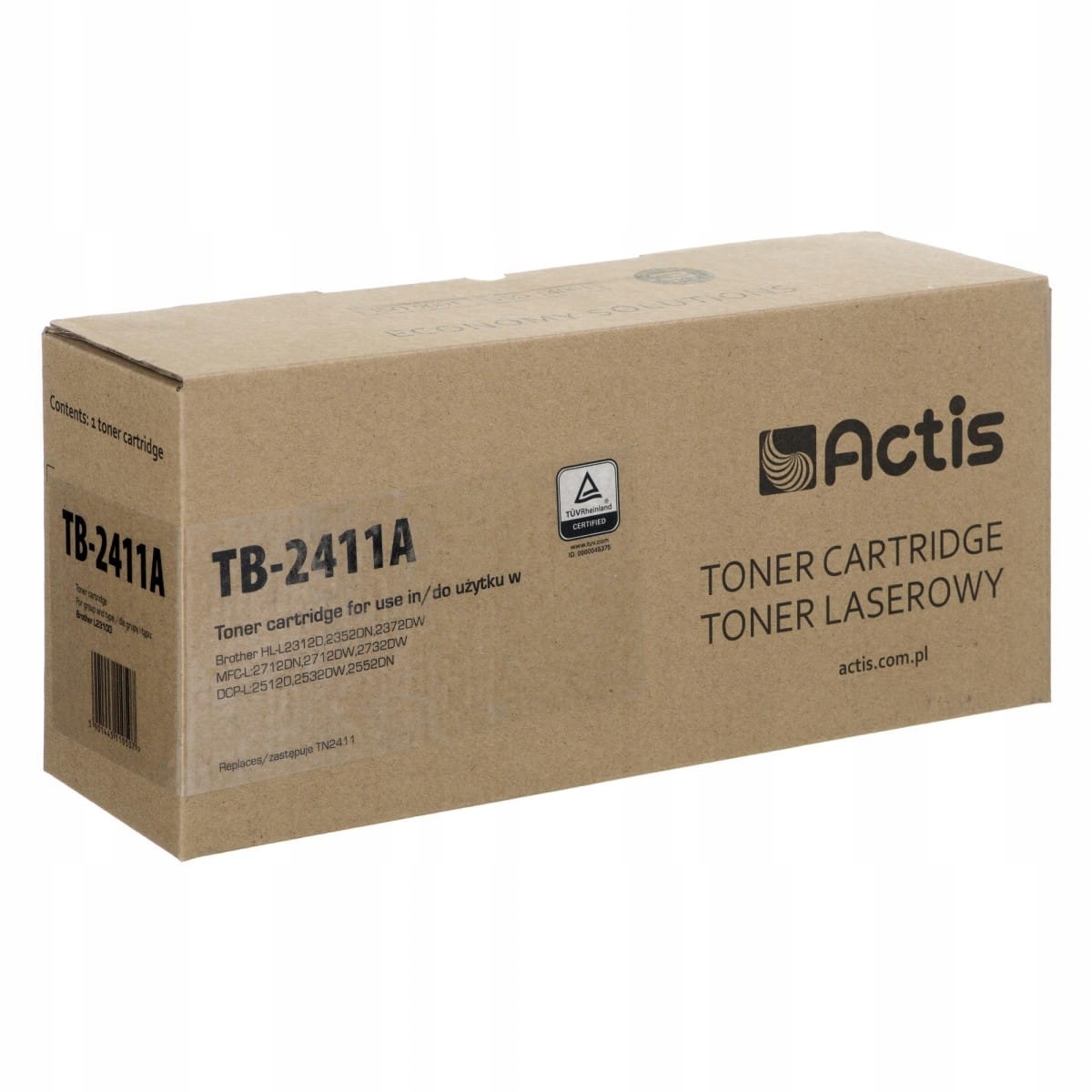 Toner ACTIS TB2411A (náhrada za Brother TN2411; Standard; 1200 strán);