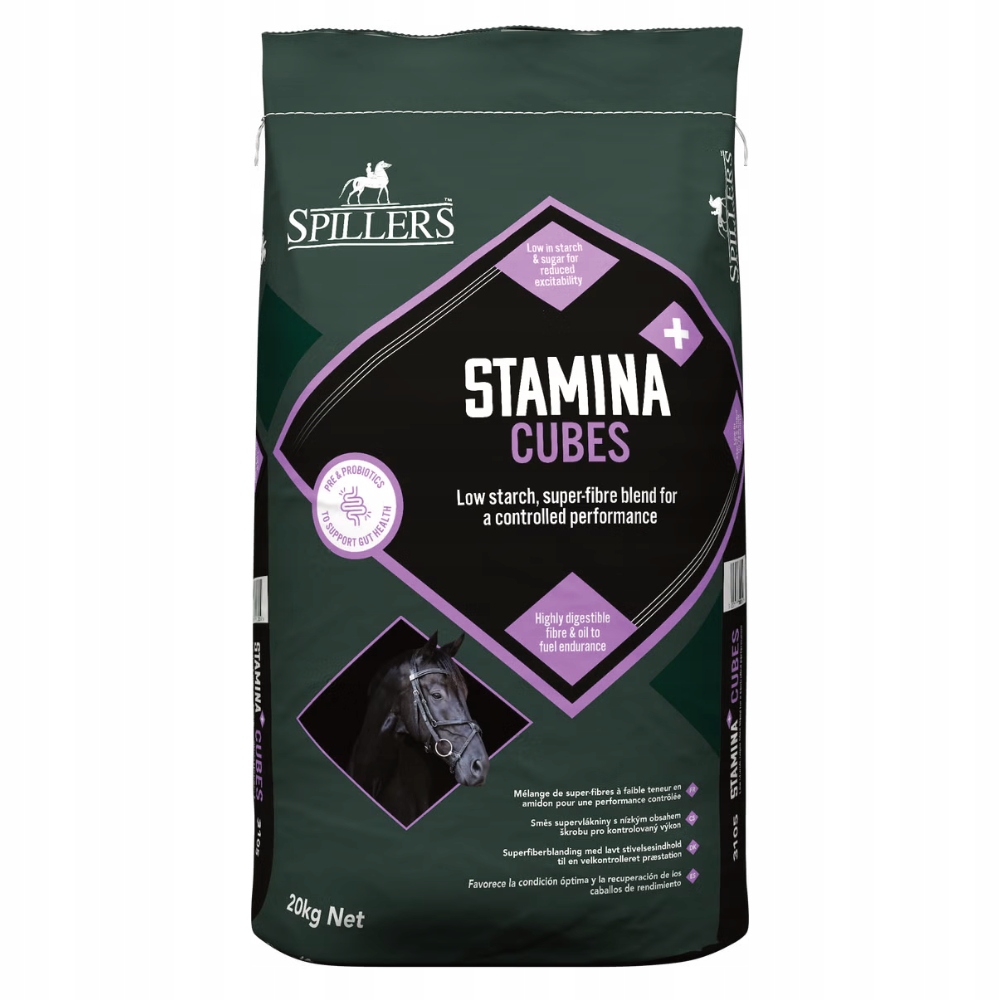 Spillers Stamina Cubes pasza energetyczna dla koni 20kg