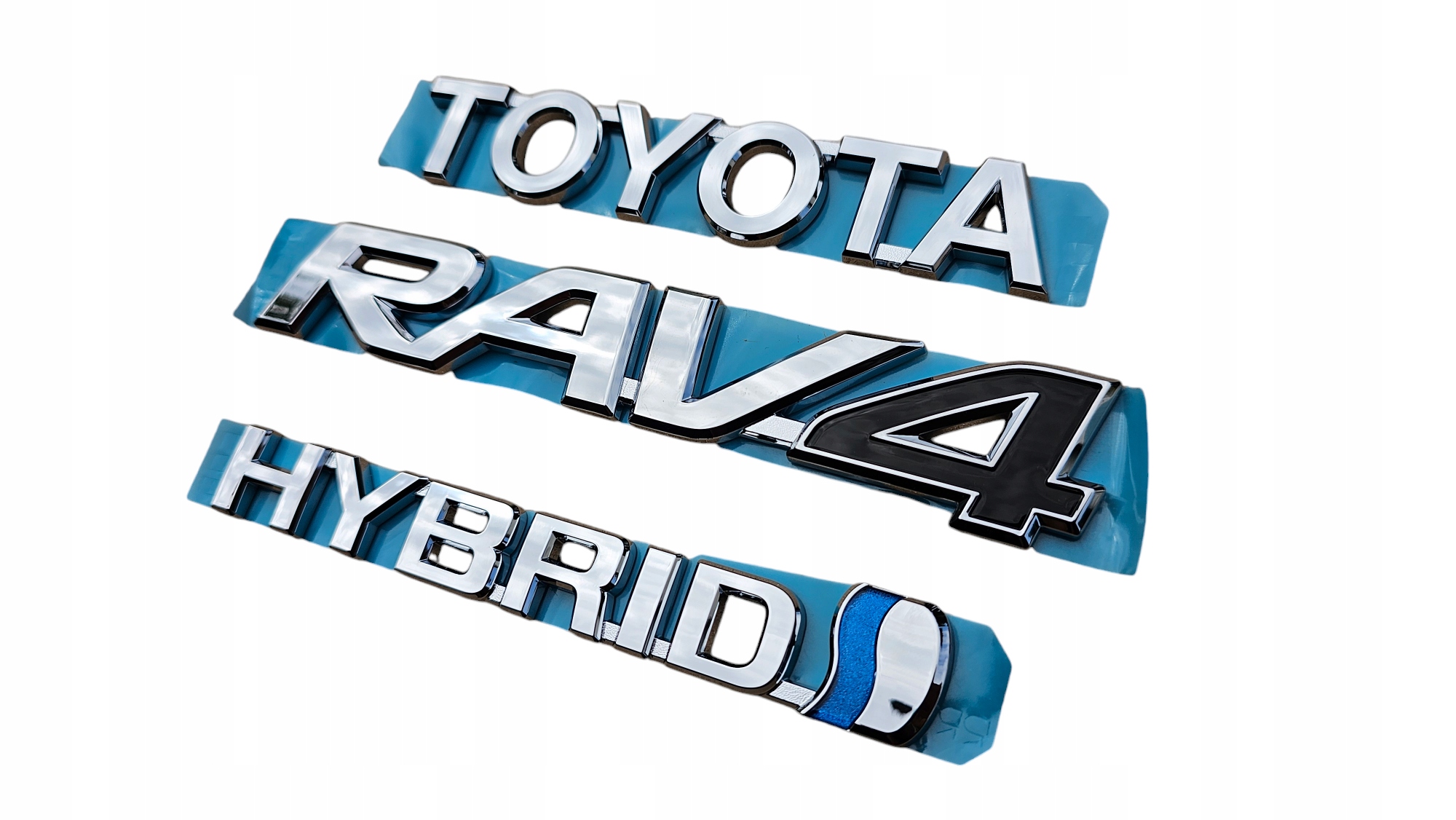EMBLEMAT ZNACZEK NAPIS HYBRID RAV4 TOYOTA RAV4 75431-42160 75441-42090 NEW Marka Toyota