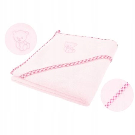 

Duże Okrycie Kąpielowe kapturek ręcznik 100x100