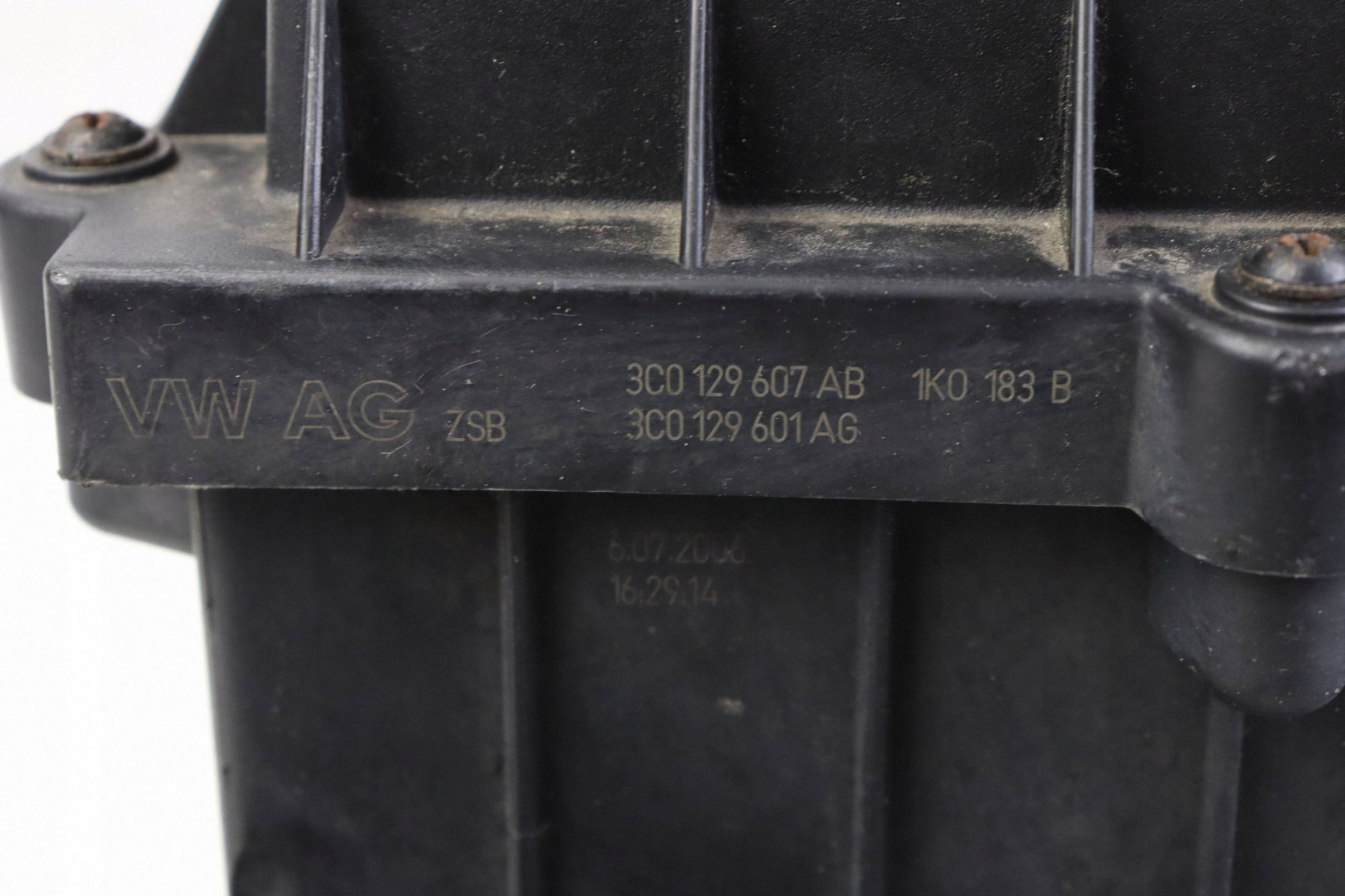 VW PASSAT B6 GOLF V Gehäuse filter luft 2.0TDI 3C0129607AB 3C0129601AG