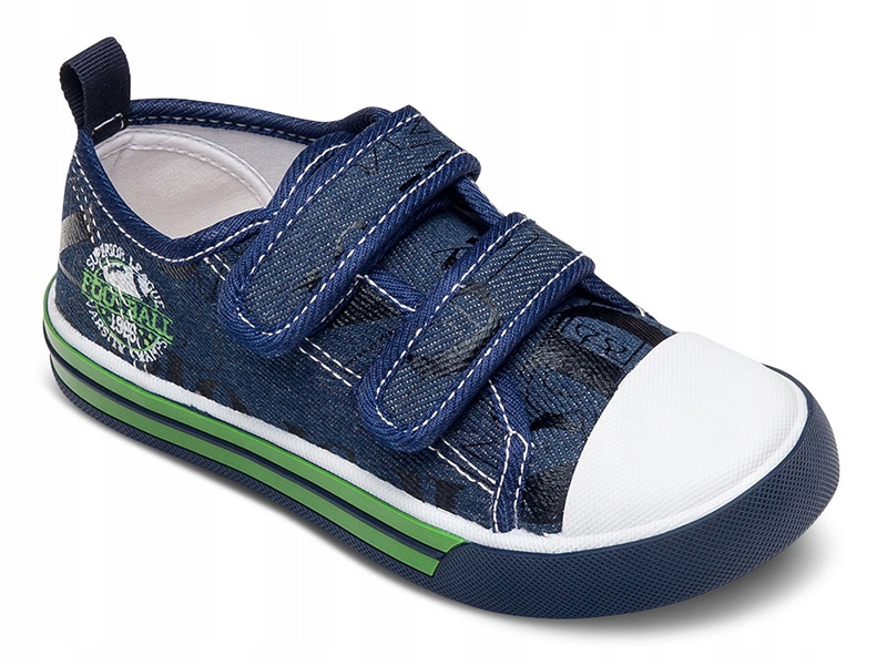 

Trampki chłopięce Lano na rzepy FB04 Granatowe 27