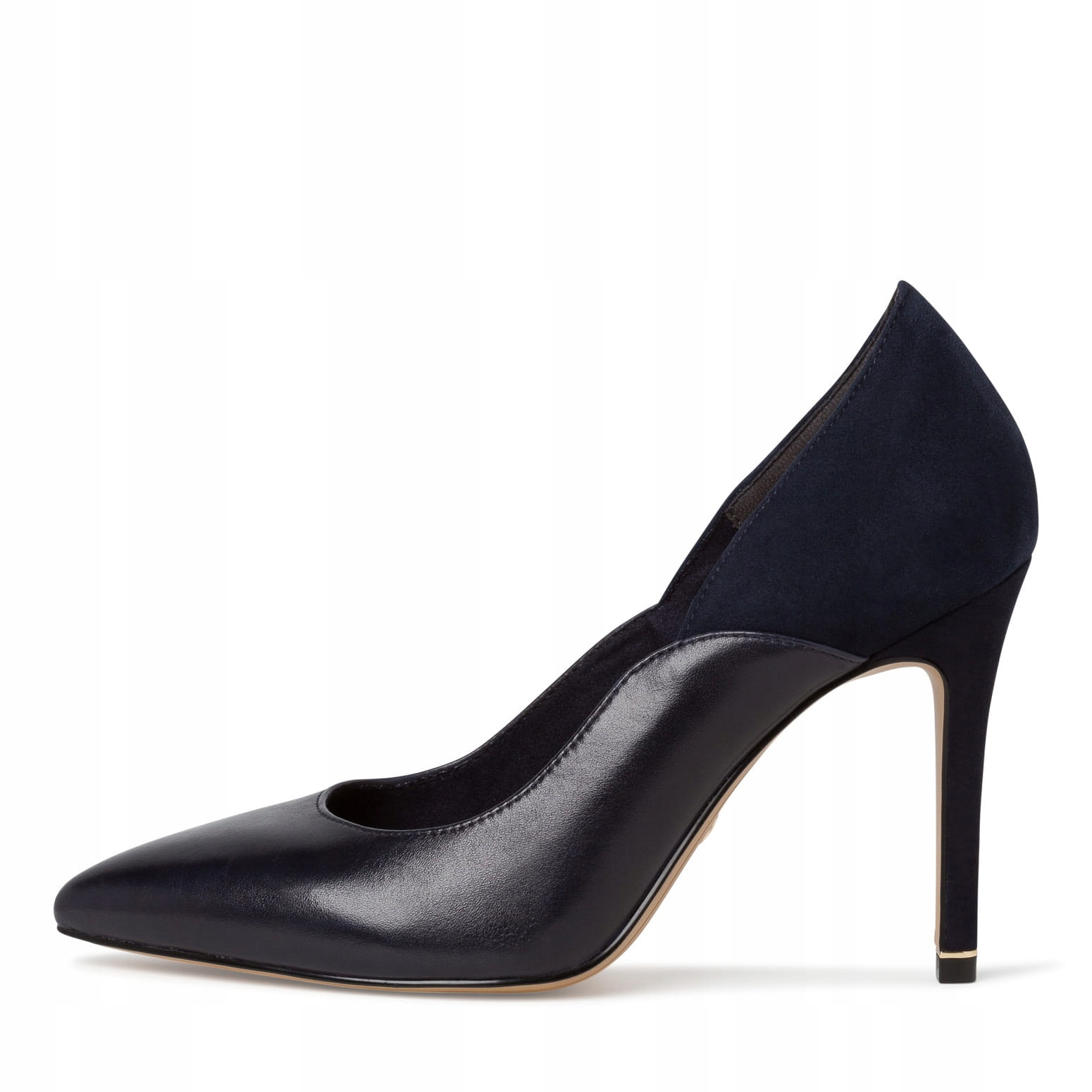 Czółenka Tamaris 22437 Zamsz Granat/NAVY R.38