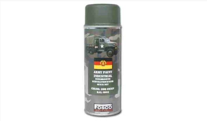Fosco Farba do maskowania Ral 6003 Ddr Green