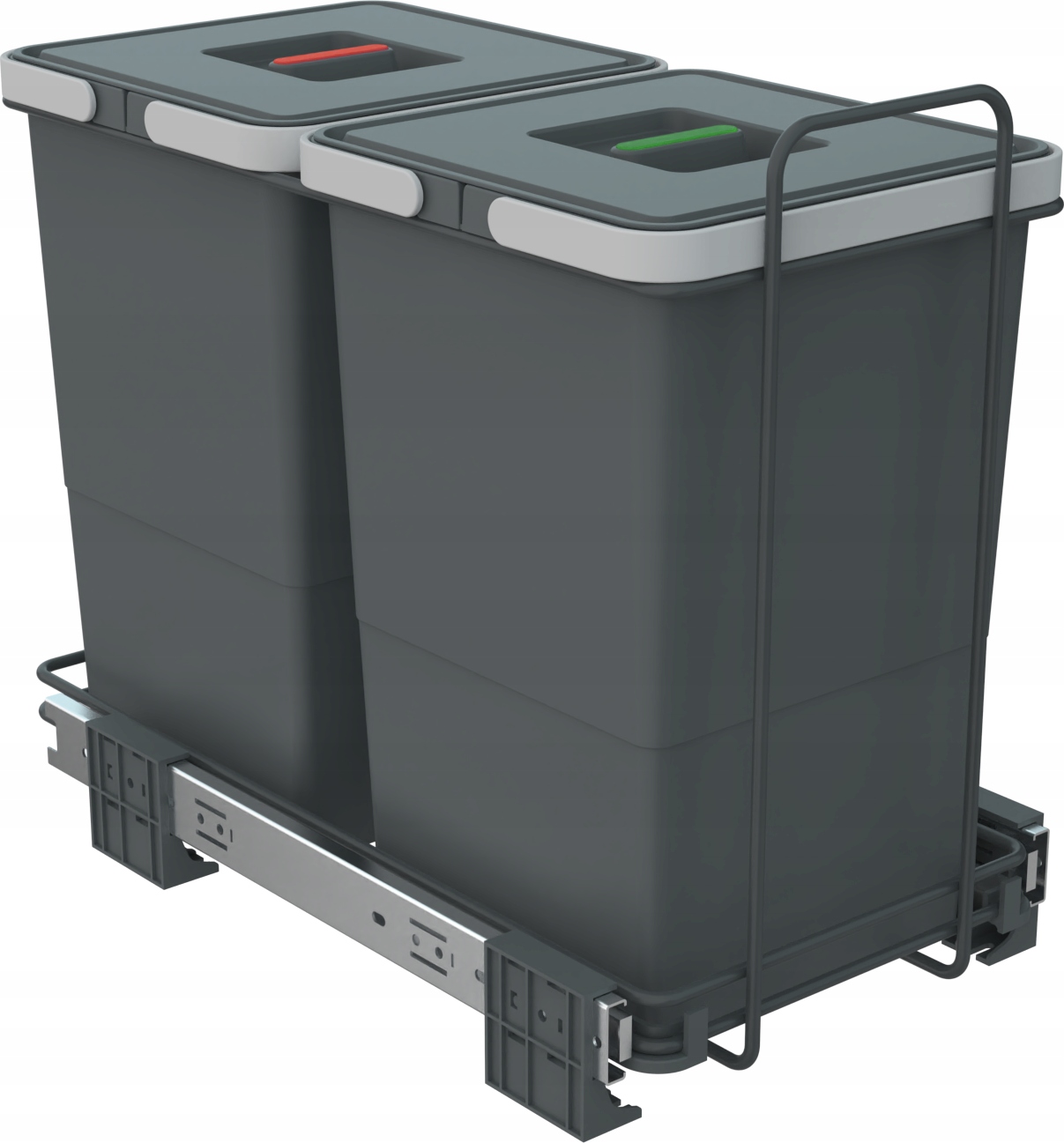 Sortownik na śmieci Elletipi Ecofil PF01 34A2 2 kosze do szafki 30 cm