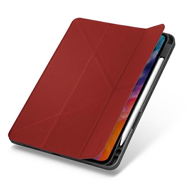 Uniq pouzdro Transforma Rigor iPad Air 10,9 (2020) červené/korálově červené Antimicr