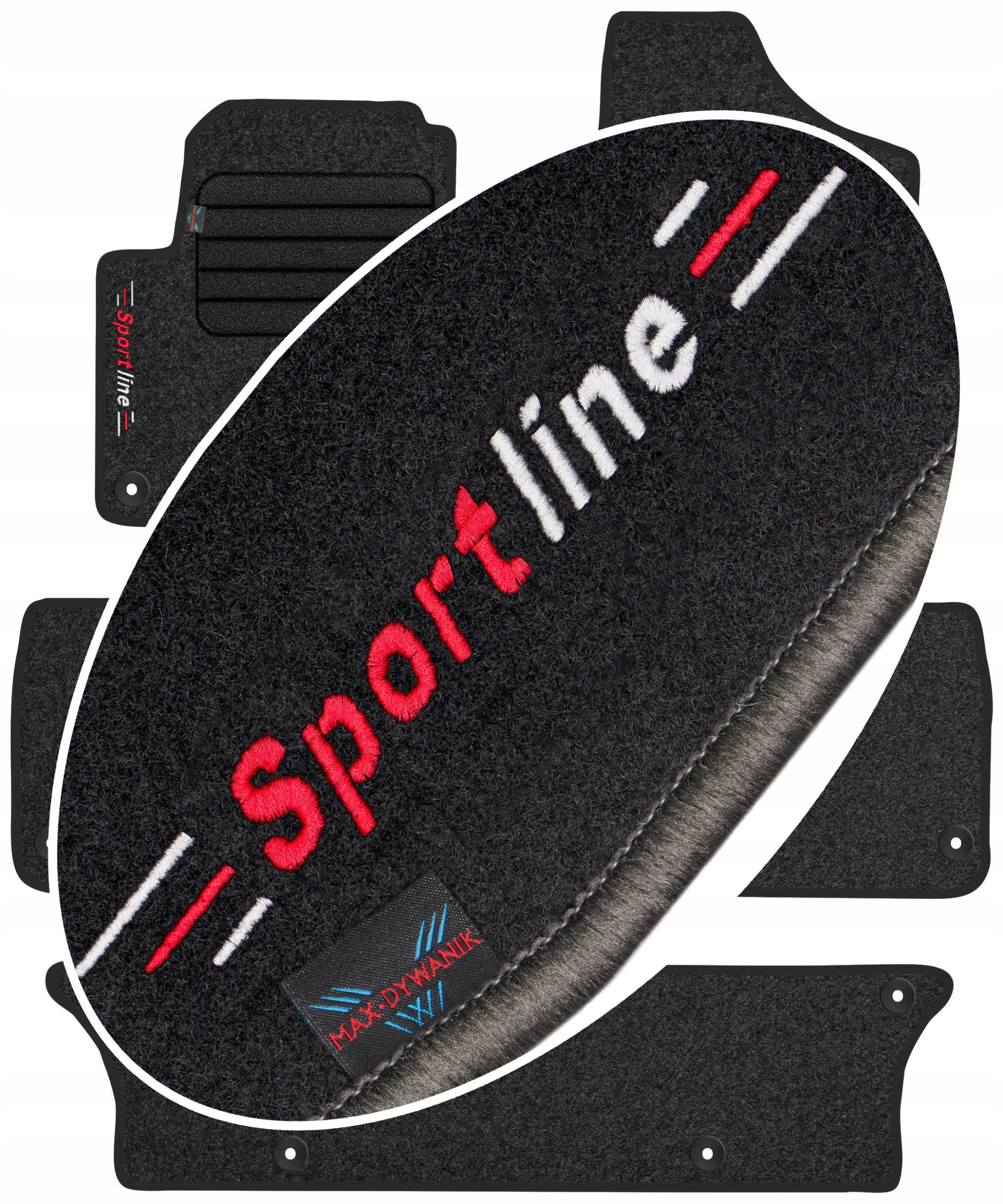 Vw Sharan I 7os 1998-2010 Koberce do auta