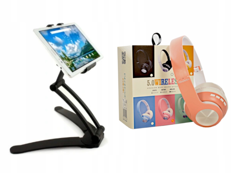 Sada Držák na Tablet Sluchátka pro dálkové učení