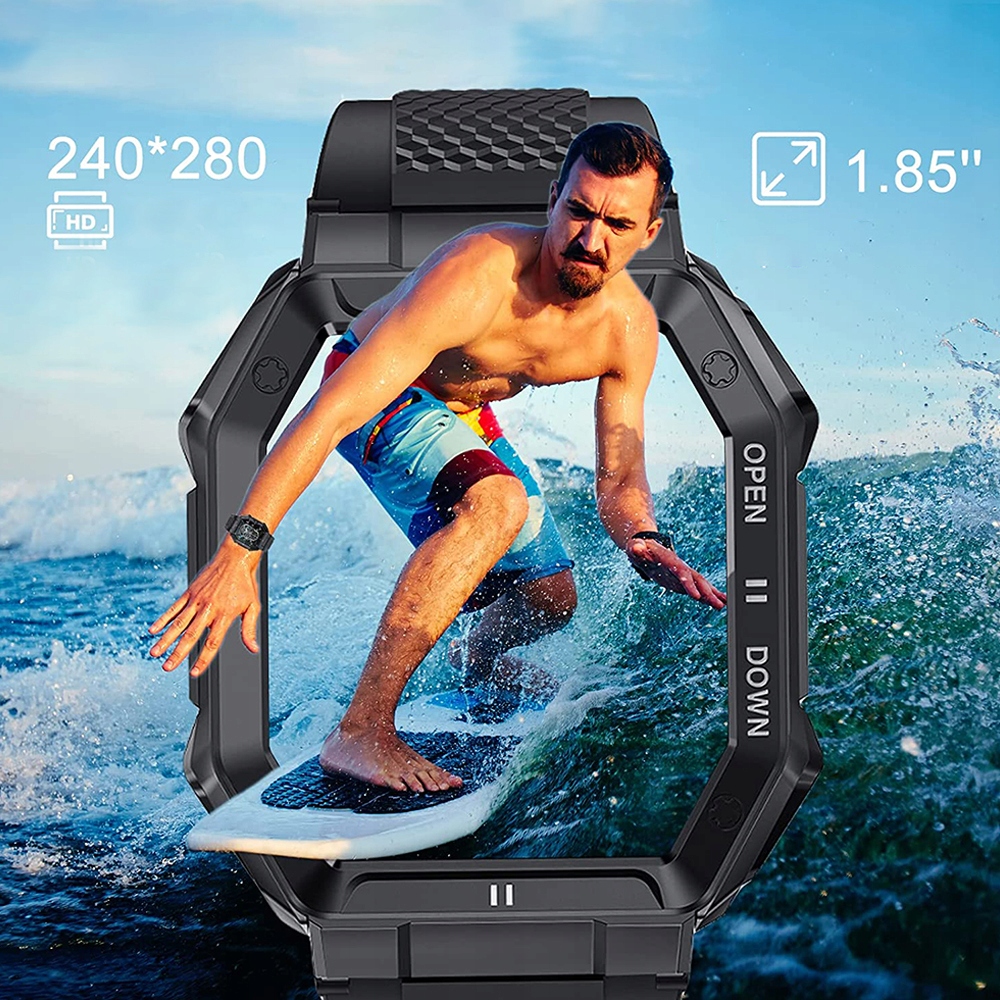 SMARTWATCH ZEGAREK WODOODPORNY MENU BLUETOOTH Model inny