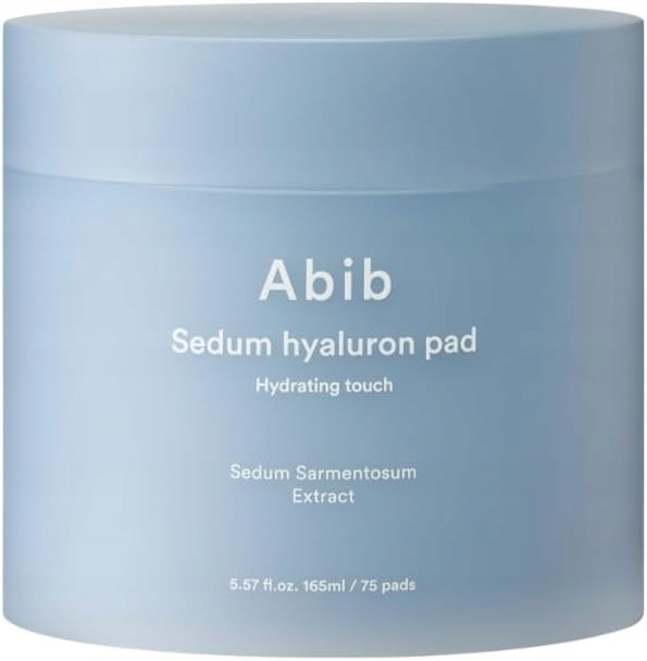 Abib Sedum Hyaluron Pad Hydrating Touch 75 pads - nawilżające