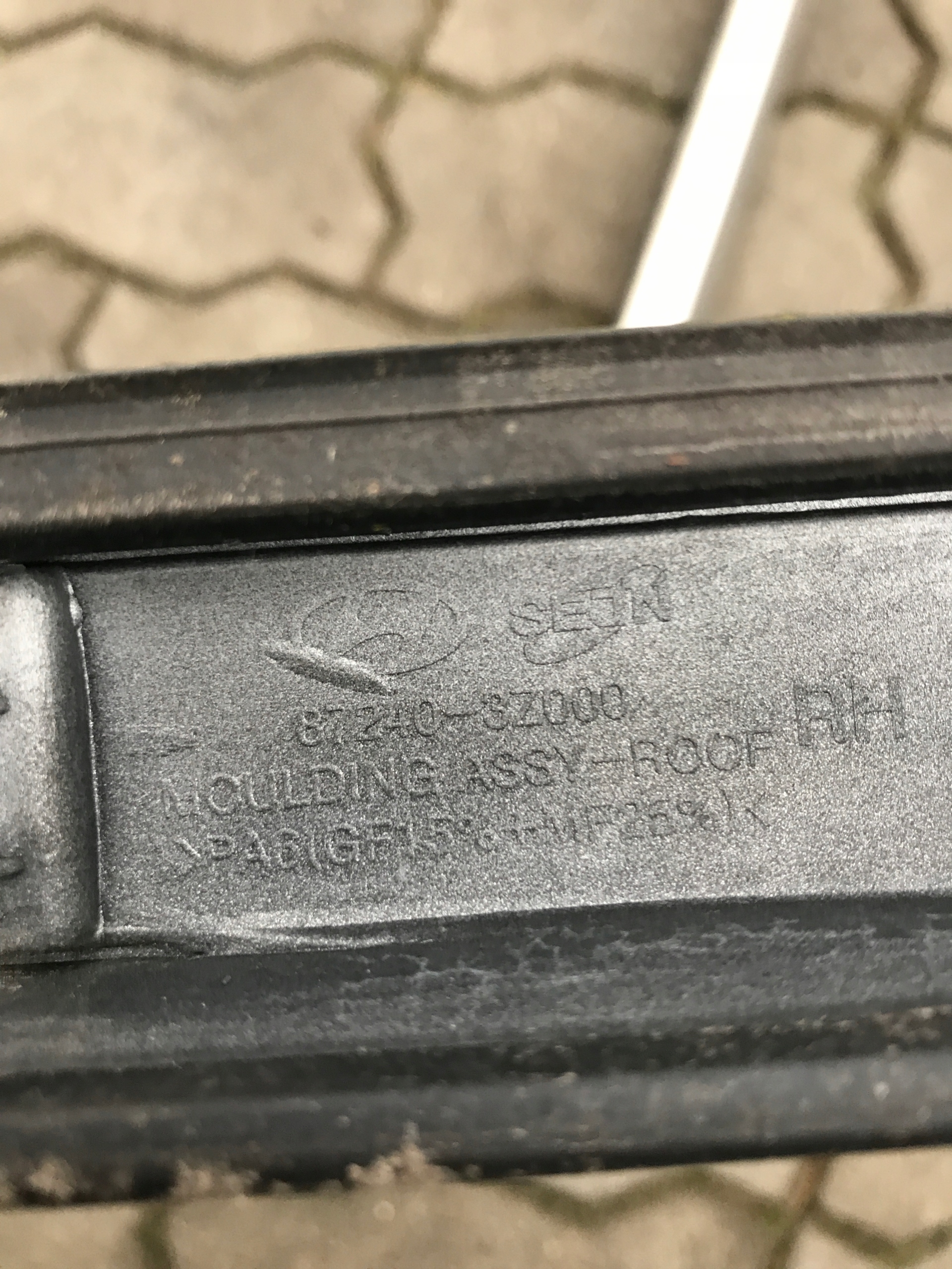 moulding roof right left HYUNDAI I40 KOMBI