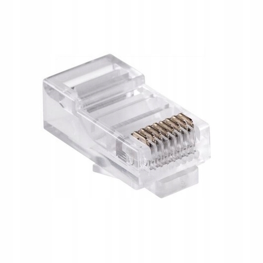 

Złącze Internet Wtyk RJ-45 RJ45 8P8C Drut 10szt