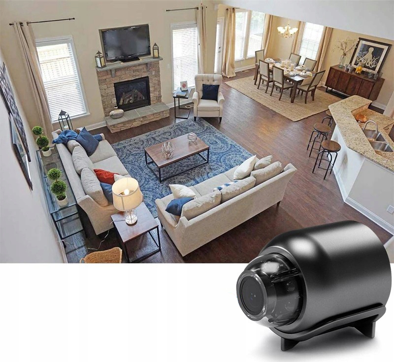 MINI KAMERA BEZPRZEWODOWA WIFI 1080 HD SZPIEG NIANIA Kod producenta PSM-SASSPAPPS66