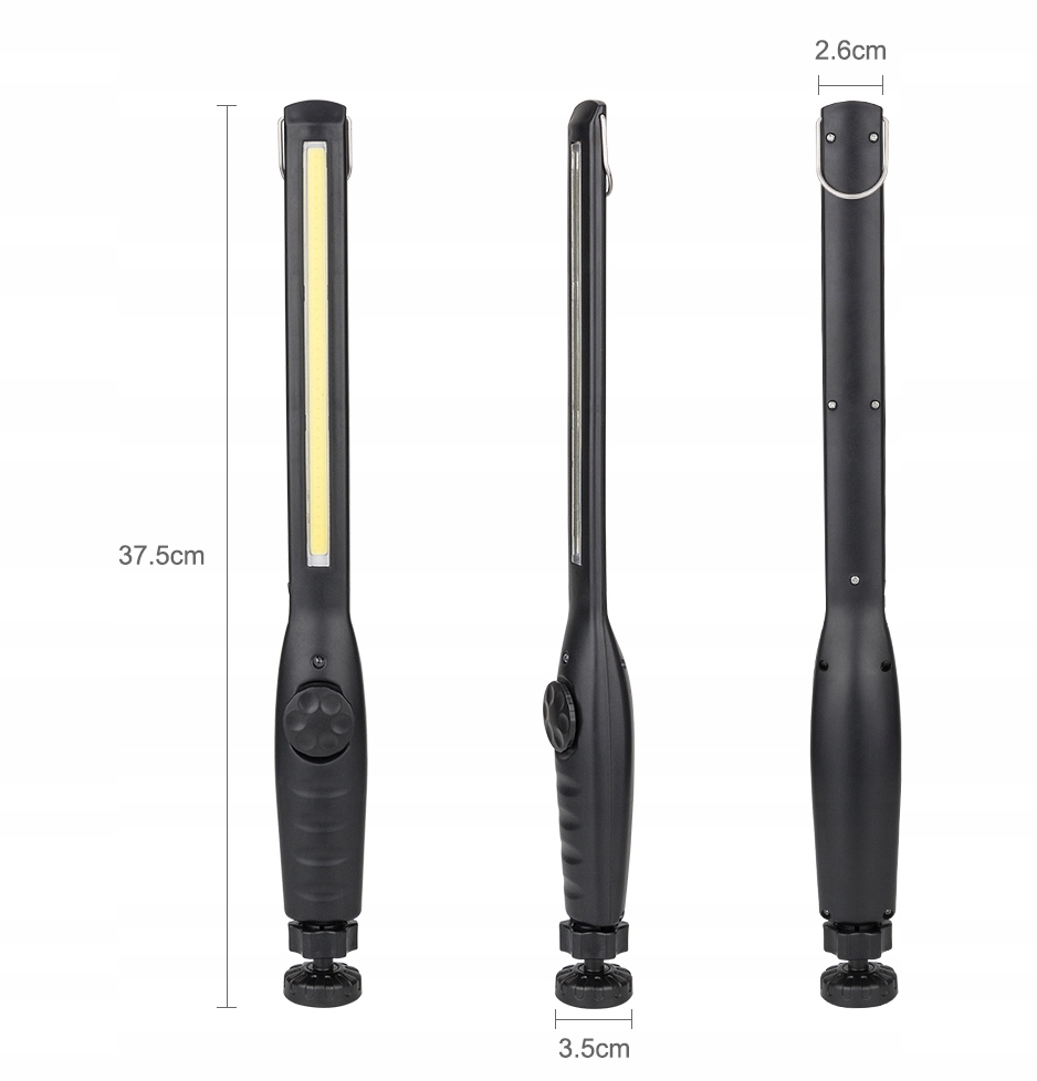 LAMPA WARSZTATOWA LATARKA LED800LM +MAGNES 2200mAh Marka Heckermann