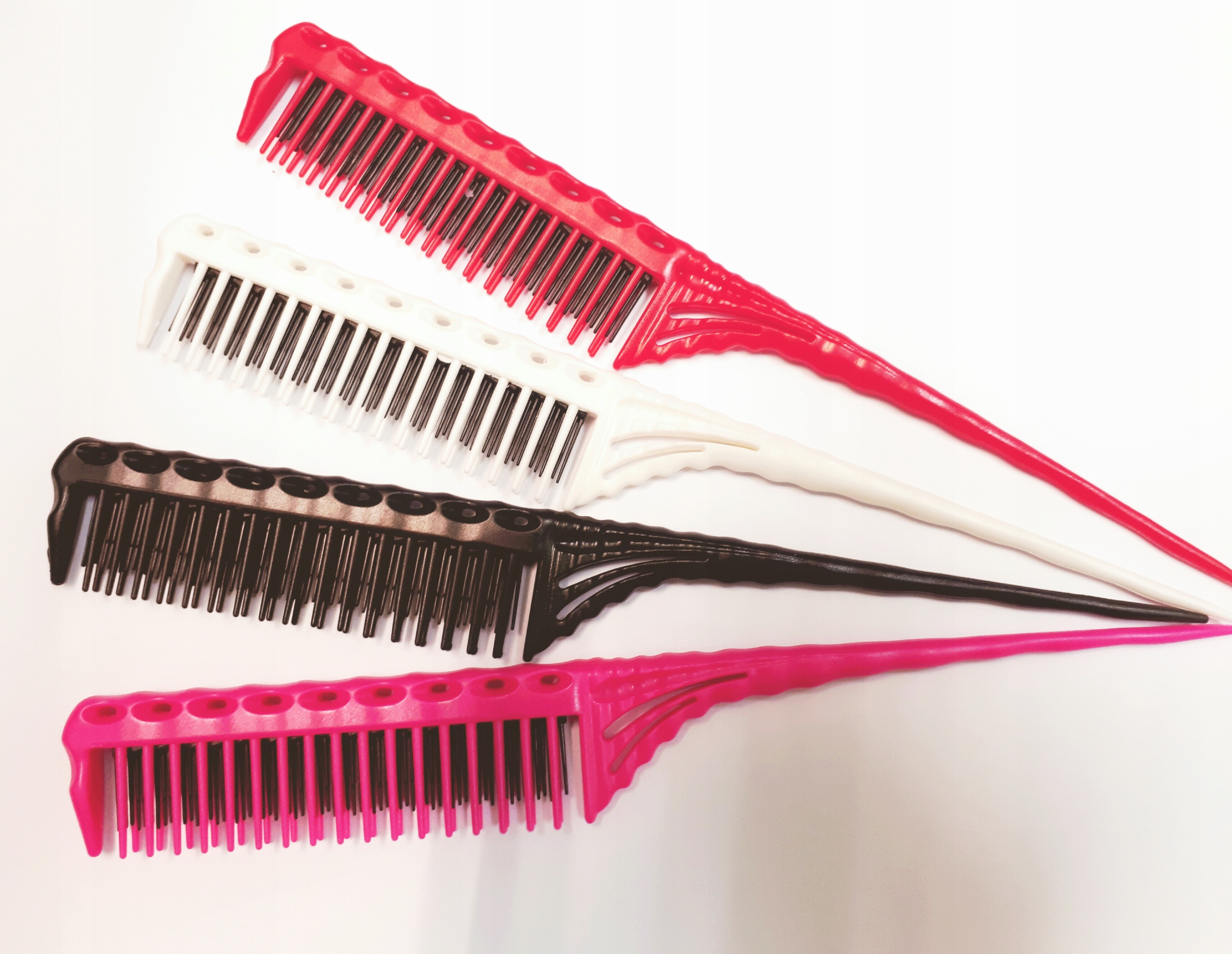 Grzebień do tapirowania 3D biały Marka inna marka