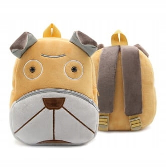 

Plecak piesek mały dla dziecka przedszkolny welur