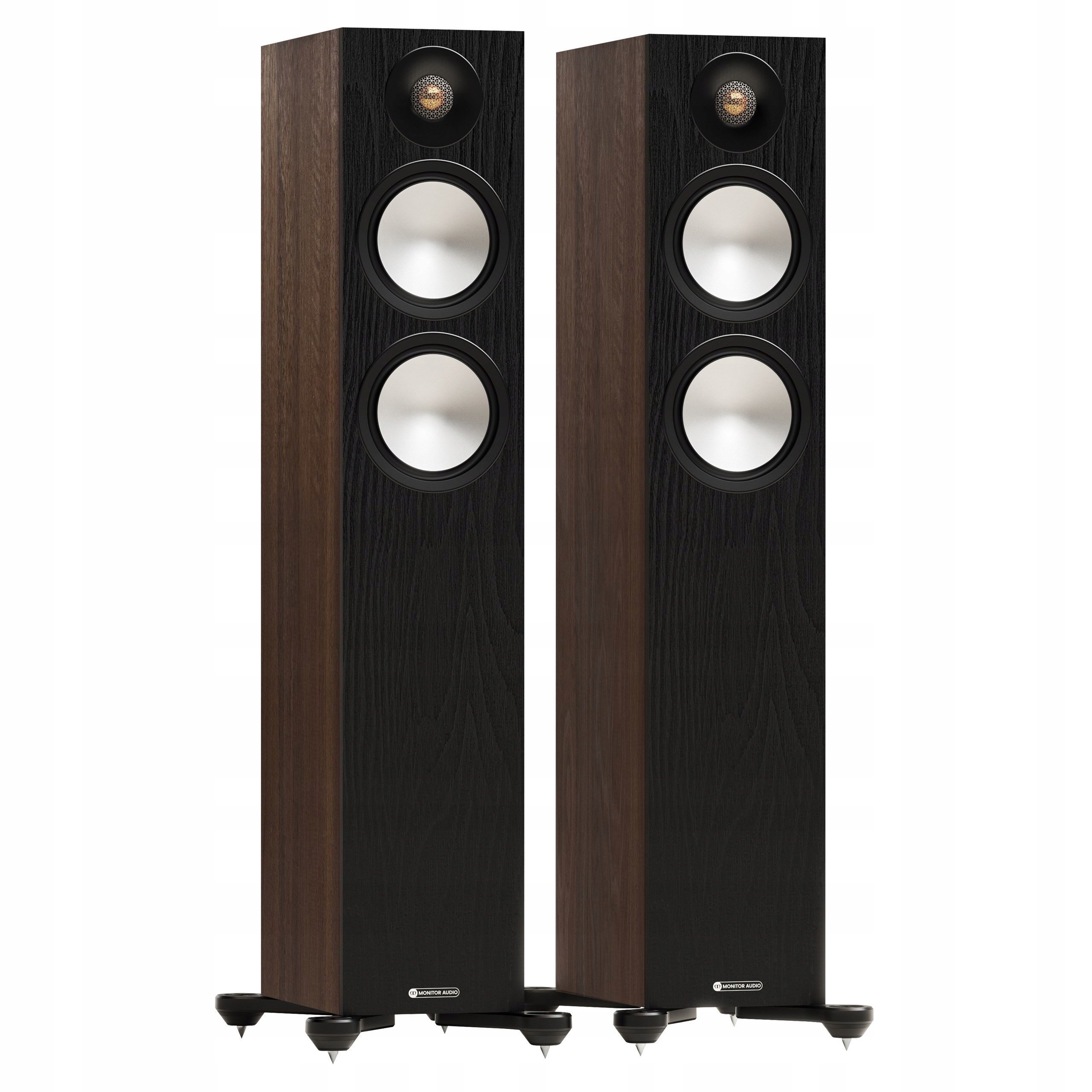 Monitor Audio Bronze 300 7G Kolumny Podłogowe 150W 8 Ohm Orzech Walnut Para