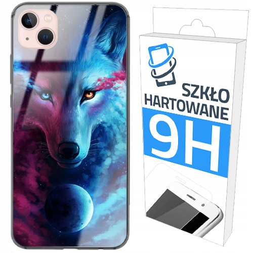 

150wzorów Etui Glass+szkło do Apple Iphone 13 Mini
