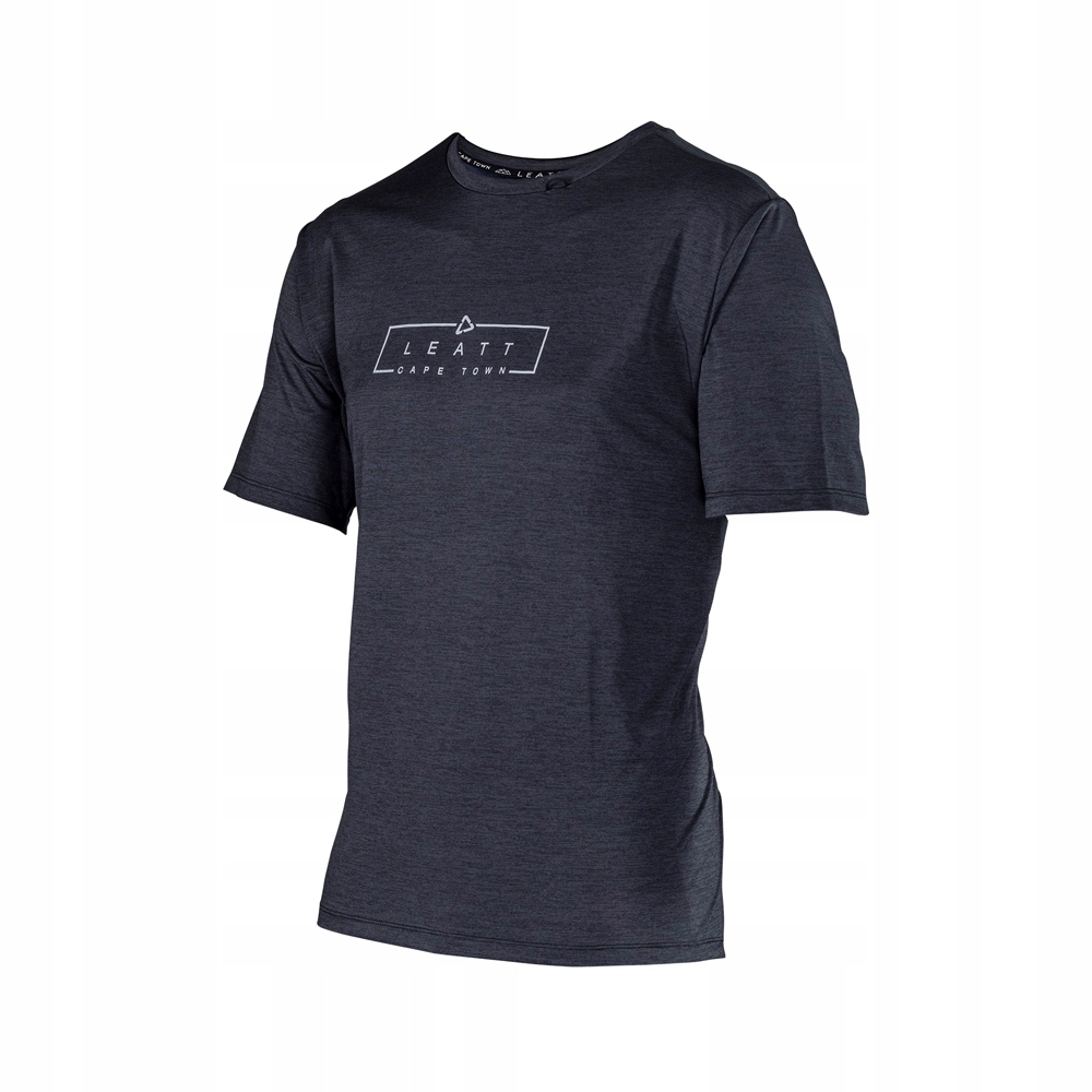 Leatt Koszulka Rowerowa Mtb Trail 1.0 Jersey Black Kolor Czarny Rozmiar L