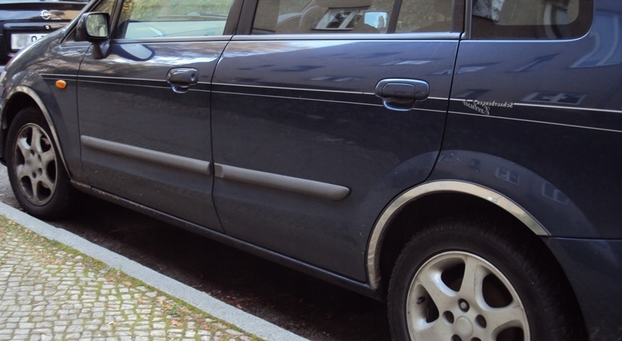 MAZDA PREMACY колесные арки крышка x 4 шт