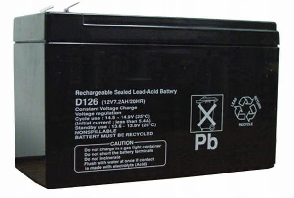 

Akumulator hermetyczny 12V, 7Ah D126 Bosch