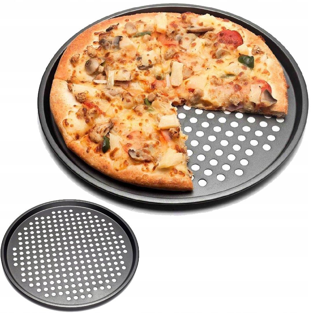 

Blacha Forma Do Pieczenia Pizzy Blaszka Taca 33CM