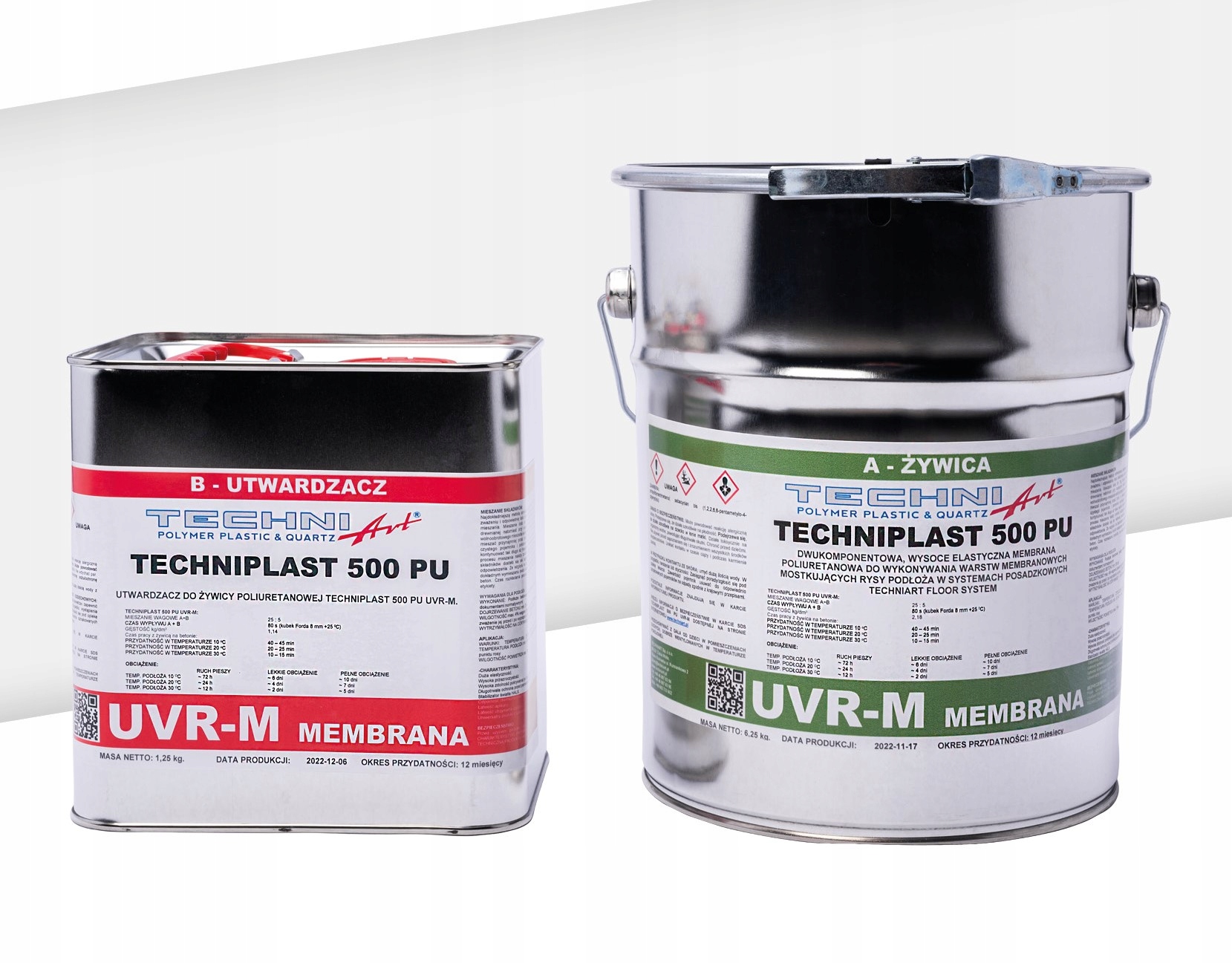 

Techniplast 500 Pu Uvr-m 15 kg Membrana poliuretan